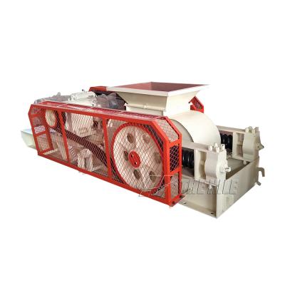 China Stone Ore Crushing Stone Roll Crusher Double Roll Crusher With AC Power Steering for sale