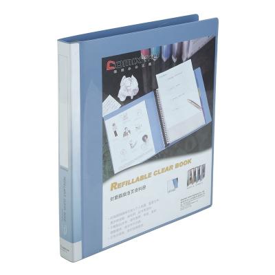 China High Quality PP Office A4 Folder 20 40 Pockets Clear Refillable Display Book for sale