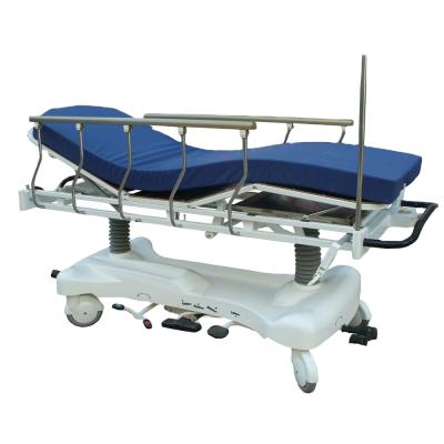 China YKJ008 Hydraulic Hospital Emergency Stretcher Emergency Patient Trolley for sale