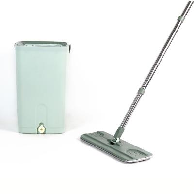 Chine BNcompany Microfiber Material Sustainable Small Size Self-Scrubbing And Squeeze Dry Flat Mop à vendre