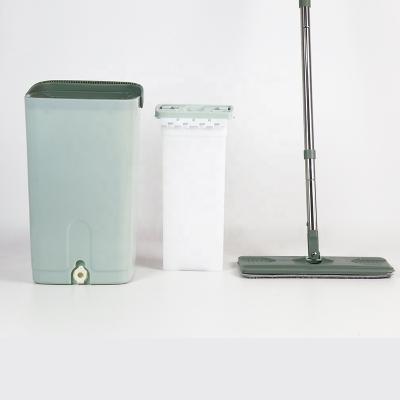 중국 Bncompany Viable Good Price Cleaning Lazy Squeeze Flat Broom With Bucket 판매용