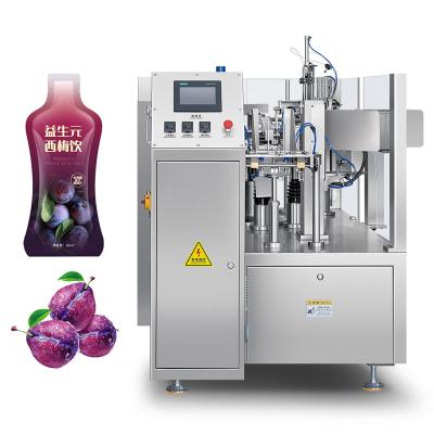 China Food Multi-function Liquid Food Pouch Packing Machine Automatic Small Ketchup Fruit Jam Sachet Filling and Sealing Packing Machine for sale