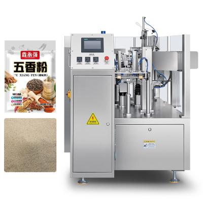 China Food Automatic Chilli Pepper Coffee Milk Powder Packing Machine Spices Filling Pouch Powder Packing Machine for sale