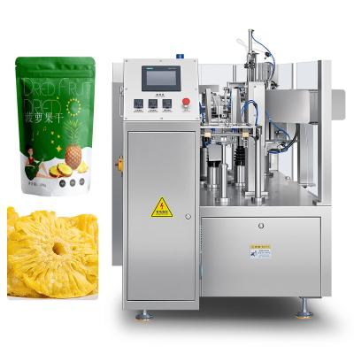 China Food Multi-function Automatic Stand up Pouch Filling Machine Dry Fruit Food Bag Filling and Sealing Machines for sale