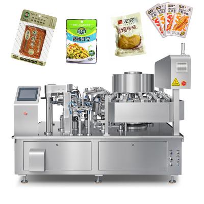 China Food Multi-function Vacuum Premade Bag Packing Machine Automatic Chicken Snack Food Filling and Sealing Packaging Machines for sale