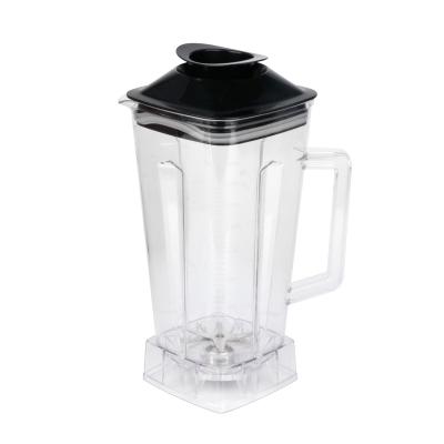 China Household national blender spare parts commercial blender jar Spare Parts Blender Jug Square Container Jar 2L 3L4L 5L bottle cups for sale