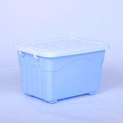 China Viable High Quality Collapsible Cube Trash Bins Plastic Storage Box for sale