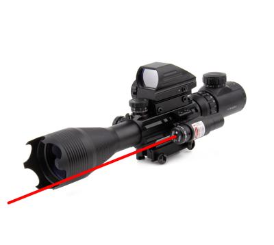 China NcDe Riflescopes 4-16x50 AOMC Dual Reticle Rifle Tactical Illuminated Square For Hunting Matte Black 4-16x50 AOMC for sale