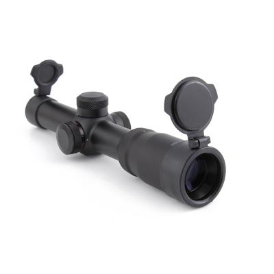 China Hunting 1-4x24FFP /Tri-illumination riflescope/NcDe 1-4x24FFP compact rifle scope riflescopes for sale