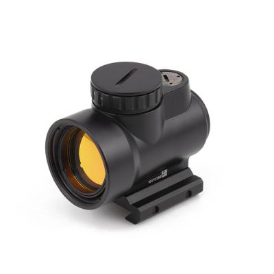 China 7075-T6 Aluminum NcDe Adjustable Red Holographic 1x25mm 2.0 Dot Range Targeted Tactical Scope With Low Rifle Mount Sight For Hunting for sale