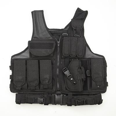 China NcDe Multifunctional Military Cross Suction Lancer Molle Vest Tactical Black. for sale