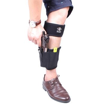 China NcDe Adjustable Ankle Holster For Normal Carry Pistol Breathable Elastic Military Concealed Equipment for sale