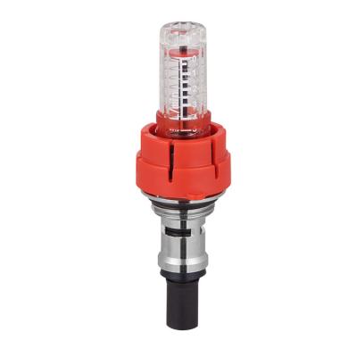 China Contemporary Apartment Office Building Floor Heating System Flow Meter Valve Core For High Reliability for sale