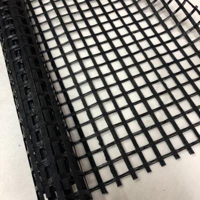 China Estabilización de tierra Mesh Fiberglass del pavimento negro del cemento en venta