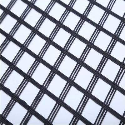 China 100g/m2-800g/m2 Warp Knitted Fiberglass Geogrids Best Solution For Soil Retaining Structures for sale