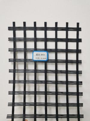 China Basalt Fiberglass Geogrid Mesh for sale