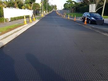 China Cuesta que protege a Geogrid plástico Mesh Soft Ground Strengthen Railway en venta