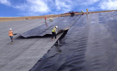 China trazador de líneas de la presa del HDPE de la charca del tanque de la piscina del vertido del tejado del trazador de líneas del PVC Geomembrane de 0.2m m en venta