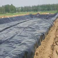 China Agriculture Pond HDPE Geomembrane Liner 0.2mm-4mm Thickness for sale