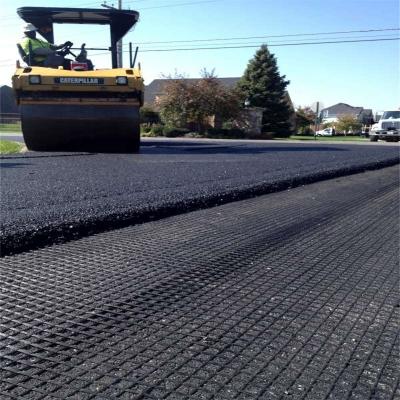 China De Glasvezel Geogrid van de grondwerkengrondstof om Wegdek en Ballastbed te versterken Te koop