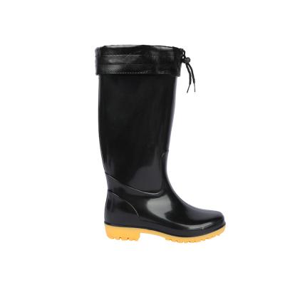 China Various Sizes Popular High Quality Anti-skid Security Long Sale Fire Rain Boots Sweat-absorbent for sale