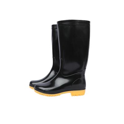 China Top-sales Sweat-absorbent waterproof cheap rubber boots short ankle rain boots for men for sale