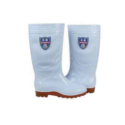 China Latest Design Industrial Durable Adult Tube Tops Unisex Rain Boots Sweat-absorbent for sale