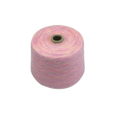 China 6NM/1 Yarn 6NM/1 Wool 2% Polyester 7% Spandex Knitting Yarn Fancy Colorful 21% Acrylic Nylon Blend 7% Yarn 50% 20% Mohair Gradient Color 21% for sale