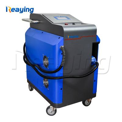 China Exterior Paint Cleaning 1000W 1500W 2000W JPT Raycus Laser Stripper Paint Removal Machine Rust Fiber Laser Machine Price for sale