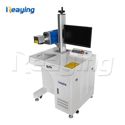 China 20W 30W 50W 60W water cooled desktop galvo rf co2 laser marking machine for pet bottles leather wood CO2 for sale