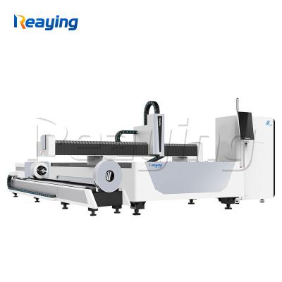 China Laser CUTTING Fiber Laser Cutting Machine Manufacturer CNC Laser Cutter for Metal Plate and Square Tube Round Pipe Cutting for sale