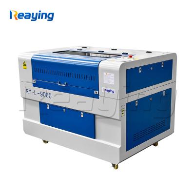 China Laser Engraving Mini CNC Laser Engraving Machine 960 640 Portable CO2 Laser Cutter RECI EFR Laser Tube RUIDA Controller for sale