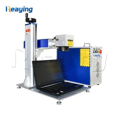 China 3D 20W Mini Raycus Fiber Laser Marking Machine Handheld Laser Printer Metal UV Laser Marking Machine for sale