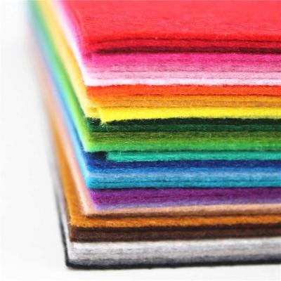 China Factory price viable 1mm 2mm 3mm 4mm 5mm or custom thickness nonwoven stiff felt fabric sheets for sale