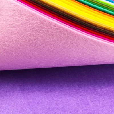 China Viable Custom Color Matching Non Woven Polyester Felt Fabric Sheets Patchwork Sewing DIY Craft for sale