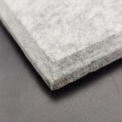 China Modern Cinema Soundproofing Material Made Polyester Fiber Beveled Edge Wall Decorative Acoustic Wall Panel for sale