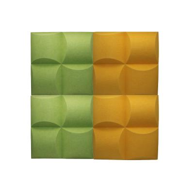 China Modern cheap 3d wall panels customize design fireproof waterproof acoustic 3d wall panels for soundproof for sale