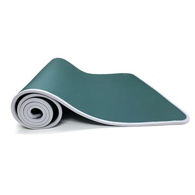 China Non Slip 6mm Thick Exercise Fitness Mat Rubber Yoga Mat Eco Friendly Yoga Mats With Logo for sale