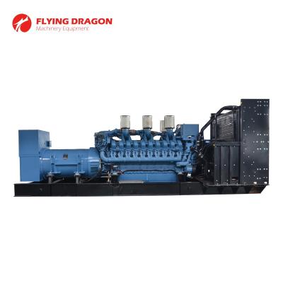 China Water Cooled Electric Engine 1600KVA Diesel Generator Set With MTU CLM1600GF for sale