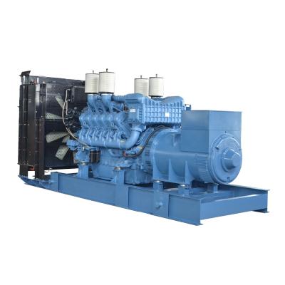 China German brand diesel engine generator price 1300kw electric power generation with MTU engine CLM-1300GF for sale