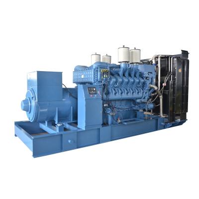 China German brand diesel engine generator for sale power station 1600kva 50Hz with MTU CLM-1280GF engine for sale