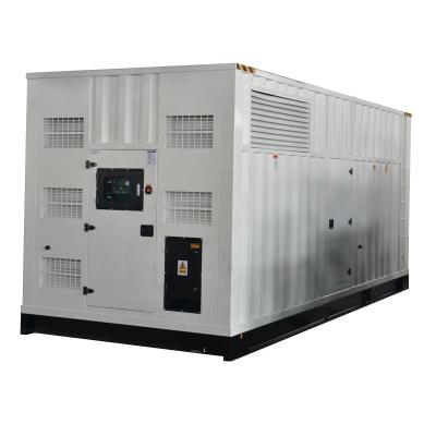 China Low noise generator set with MTU diesel engine 3000kva containerized soundproof generator for sale CLM-2400GF for sale