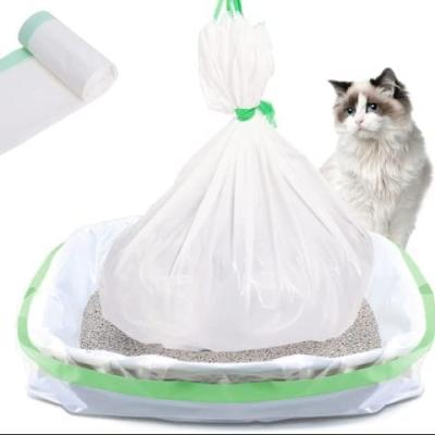 Chine PLA PBAT Matériau Structure Sceau thermique 15 mic Sacs de caca pour animaux de compagnie compostables pour chiens et chats à vendre