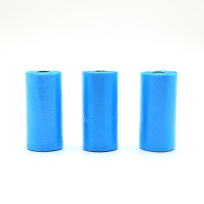 Cina Colori biodegradabili compostabili Eco Pet Dog Poop Bag Rolls per la gestione dei rifiuti degli animali domestici in vendita