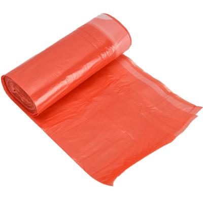 China Küchenschnur Müllsäcke Rollen in LLDPE-Material mit individuellem Logo zu verkaufen