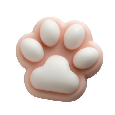 China OEM Custom Cute Cat Paw Base Cleansing Cheap Hydration Creative Handmade Soap Whitening Organic Skin Care Vegan Bathroom Body Soap Stick for sale