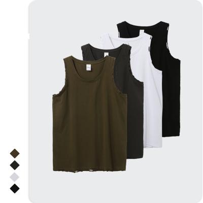 China New Design Luxury Anti-pilling Quality Tank Top Casing Plus Size Tank Tops for sale