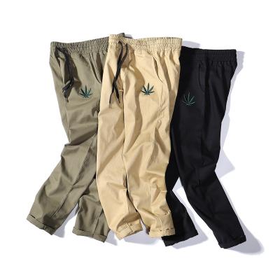 China 2021 Summer Good Design Anti-wrinkle Straight Leg Cargo Pants Mens Cargo Pants for sale