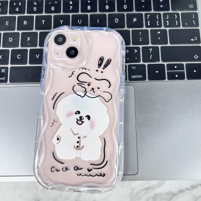 China Shockproof cute puppy suitable for new iPhone12 soft edge of iPhone13promax phone case iPhone14 11 all-pack tide 7/8P anti-fall for sale