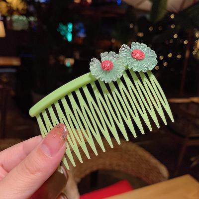 China Minimalist Modern Children's Hair Comb Broken Hair Comb Non-slip Finish Barrettes for sale